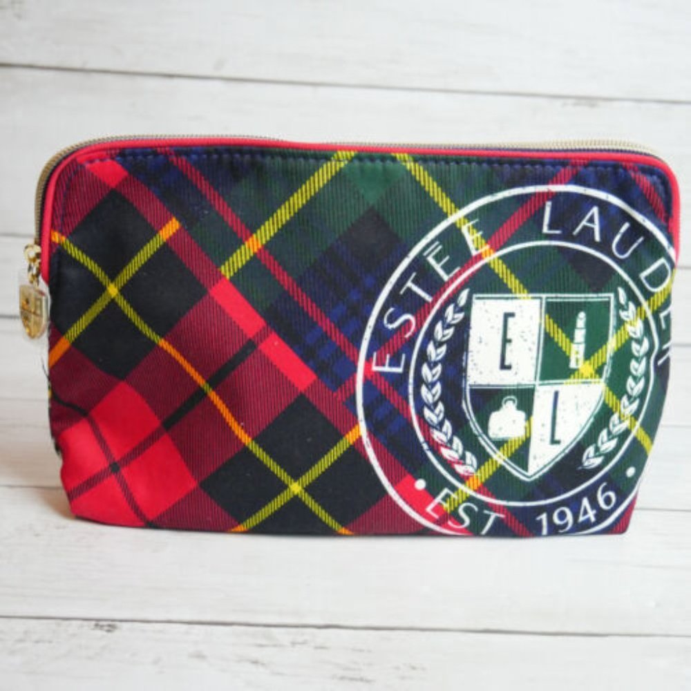 Estee Lauder Makeup Cosmetic Case Toiletry Pouch Travel Bag